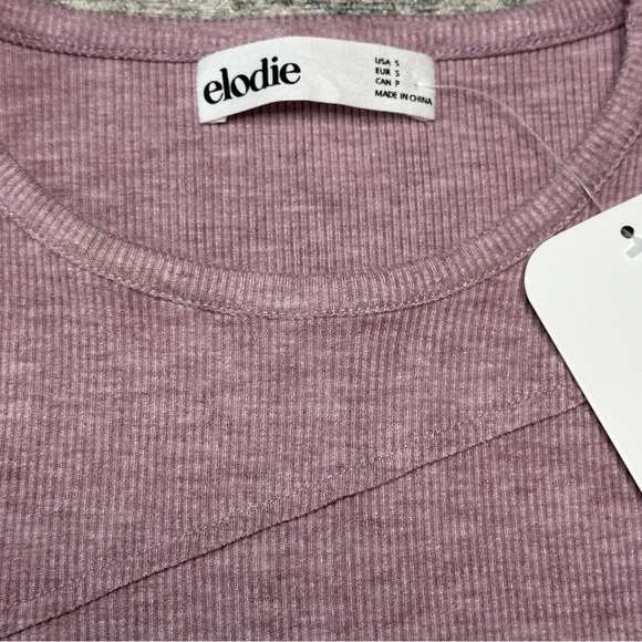 🆕 Elodie Ribbed Tank Size Small - Picture 2 of 4